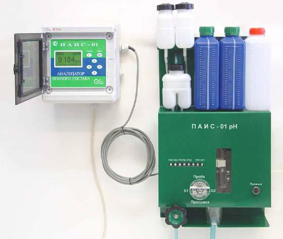 ПОЛУАВТОМАТИЧЕСКИЙ АНАЛИЗАТОР ИОННОГО СОСТАВА (ПАИС-01pH)